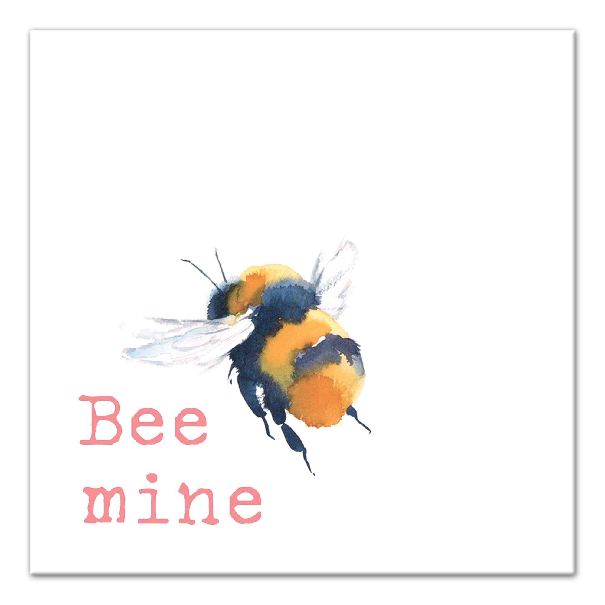 Bee Mine Canvas Art